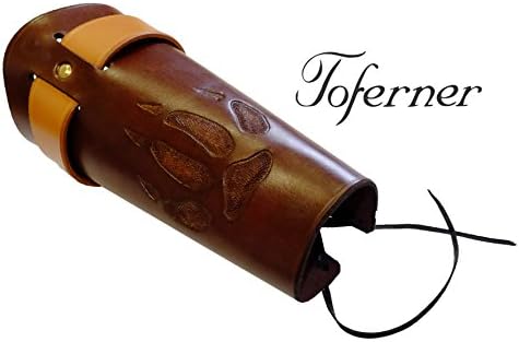 Original gift, Beautiful Product Leather Gauntlet Wristband- Lace up- Hand Made Genuine Leather- Art Collection- Antiquity.Idea- By Toferner ...
