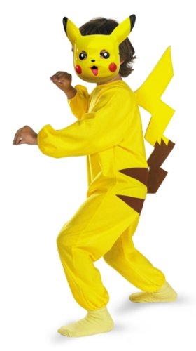 Childrens Toyshop  Toys : Pokemon Pikachu Costume: Boy's Size 7-8
