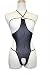 How To Measure Bra Sizes : Exposed by Magic Silk Wavy Line Mesh Cupless Teddy. Lrg/Xl, Black