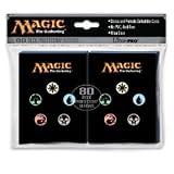 Magic the Gathering Mana Symbol 80 Ct. Deck Protector Sleeves