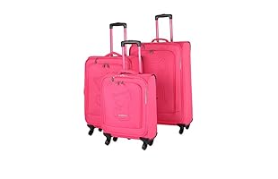 Lollipops Set de 3 trolleys semirrígidos (Fucsia)