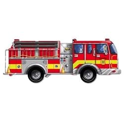Melissa & Doug Giant Fire Truck Floor (24 pc)