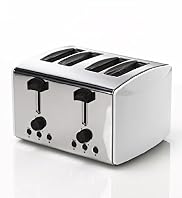 M&S 4 Slice Stainless Steel Toaster