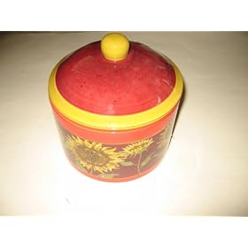 Provence Sunflower Ceramic Insulated Dip Chiller Bowl by Counter Art