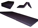 Brand New Black Shikibuton Trifold Foam Beds 3" Thick X 27" Wide X 75" Long ....