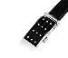 Imperial Men's Ratchet Leather Dress Belt (silver black)