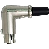 Right Angle 3-Pin XLR Female Connector