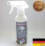 ロータスコーティング 【 綿 絹 革 スウェード 用の 撥水 / 防汚 コート 250ml】 コーヒー、紅茶、赤ワイン、泥水からの汚れ防止に! 石油系溶剤を含まない「水性タイプ」なので繊維が色落ちしません。 ドイツ製・ナノテクノロジーによる自浄作用と防汚効果を!『全国送料無料』