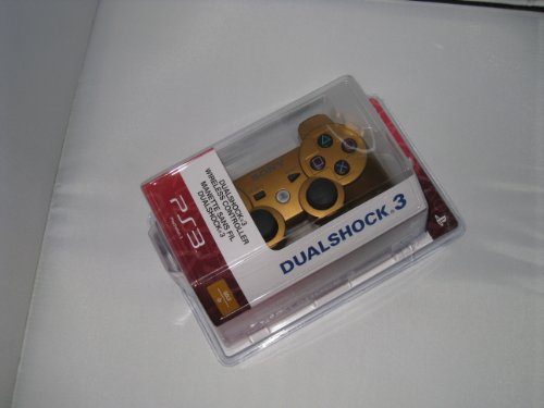 Playstation 3 Ps3 Dualshock 3 Wireless Controller- Golden Color