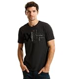 Armani Exchange Pieced Logo T-Shirt