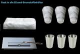 2 x Keramikschwamm 30x10x1,3cm - zum Einsatz in Ethanol-Brennkammern- 2 oggetti: Lana di vetro per bio camino- 2 x Ceramic foam 30x10x1, 3cm - for use in ethanol combustion chambers