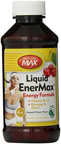 Naturalmax Enermax, Cherry, 4 Ounce by Naturalmax