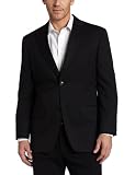 Haggar Mens Solid 2 Button Suit Up Coat