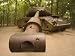 American Tank, Cu Chi Tunnels, Southern Vietnam, Southeast Asia Photographic Poster Print by Christian Kober, 9x12