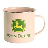 John Deere Ceramic Classic Coffee Mug - Pink