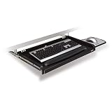 3M Under-Desk Keyboard Drawer,  Gel Wrist Rest with Antimicrobial  Product Protection (KD45)