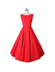 Spring Floral Print Vintage Party Dress 