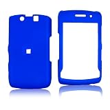 For Blackberry Storm 2 9550 Rubberized Hard Case Blue