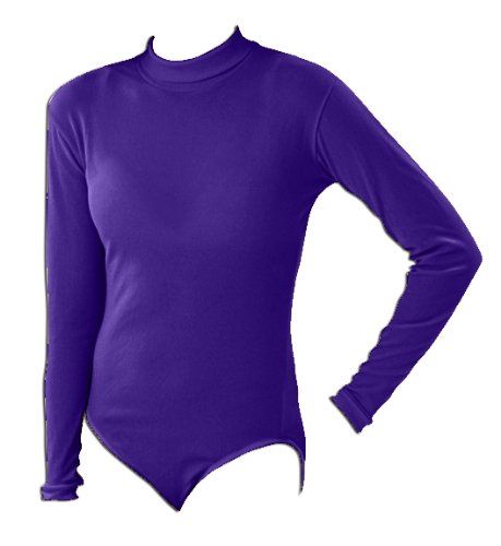 Pizzazz Cheerleaders Body Basics Bodysuits PURPLE YM