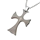 (Holiday Sale Free Shipping) New Movie Star's Favorite Black Cross Pendant Necklace with chain