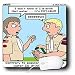 Rich Diesslins Funny KNOTS Scouting Cartoons - Potable Water - Jamboree Drinking Water - Mouse Pads