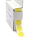 ChromaLabel 0.75 Inch Round Label Permanent Color Code Dot Stickers, 1000 Labels per Dispenser Box, Yellow