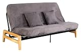 Serta Willow Queen Futon Mattress, Gray