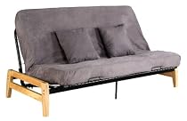 Serta Willow Queen Futon Mattress, Gray