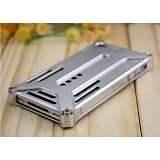 Koolertron(TM) Transformers Aluminium Alloy Back Cover Case for Iphone 4 4S Silver