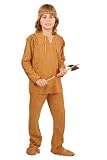 Charades Indian Brave Costume (Weapon and shoes not included)