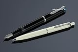 Pelikan Tradition Series 205 White w/ Silver Gift Box Medium Point Fountain Pen - 972208