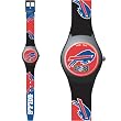 BUFFALO BILLS Team Logo & Colors Digital (Time & Date) "Fan Series" KIDS WATCH with 9.5" Adjustable Team Logo Band