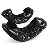 Bernardo -- *Buzz Black Dusty Patent -- Women's Shoes,Comfort Shoes,Flats,ballet style