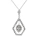 Necklace With Genuine Diamonds Beautifully