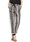 Mango Womens Snake Print Trousers