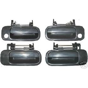 1992 1993 1994 1995 1996 Outside Set of 4 Toyota Camry Black Handles for exterior 92 93 94 95 96&nbsp;Newest Version