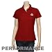 Antigua Ohio State Buckeyes Ladies Scarlet Strive Performance Polo