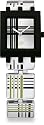 Swatch - SUBB120G - Bracelet En Acier Inoxydable - Montre Femme