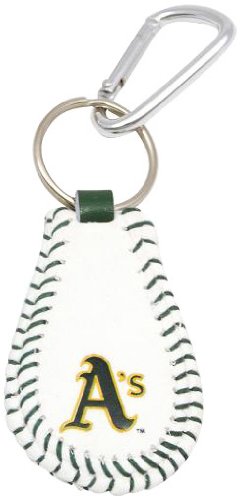 MLB Oakland Athletics Baseball Keychain