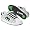 White/Green/Black