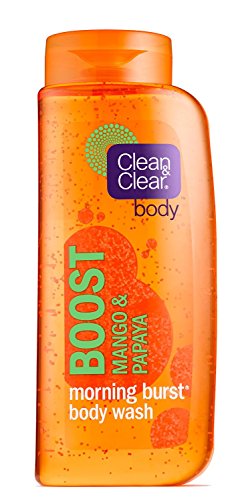 Clean & Clear Morning Burst Boost Body Wash, Mango and Papaya, 16 Fluid Ounce