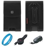 Black Vertical Premium Leather