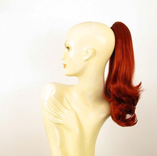Hairpiece Ponytail Woman Mid-length Woman Copper Intense 40 Cm Ref 8 350