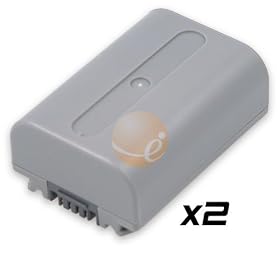 2 New BATTERIES FOR SONY NP-FP70 NP-FP30 NP-FP50 NP-FP90
