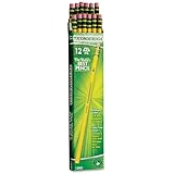 Dixon Ticonderoga Wood-Cased Pencils, #2 HB, Yellow,  Box of 12 (13882)