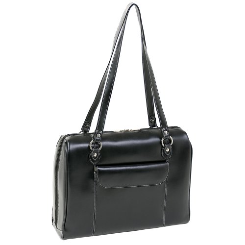 McKleinUSA GLENVIEW 94745C Black Leather Ladies' Laptop Case McKleinUSA GLENVIEW 94745C Black Leather Ladies' Laptop Case