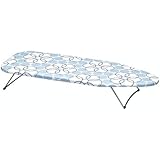 Household Essentials Tabletop Ironing Board with Magic Rings Cover