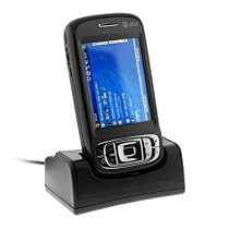AT&T HTC 8925 Tilt Smartphone 2-In-1 USB Hot Sync Charging Cradle with AC Charger