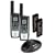 Cobra LI-7200-2 WX VP Micotalk GMRS/FRS 22-Channel 27-Mile Range 2-Way Radio with 10-Channel NOAA Weather Radio (Pair)