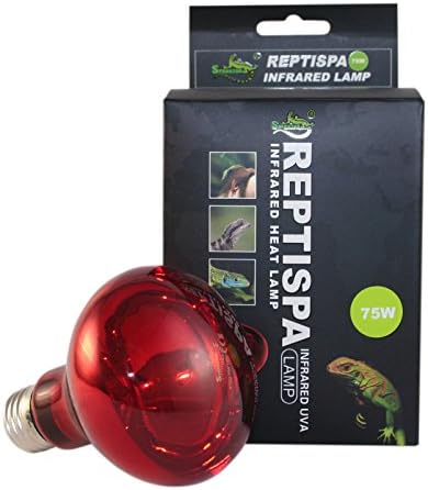Reptispa Infrared UVA Heat Lamp 75 Watts